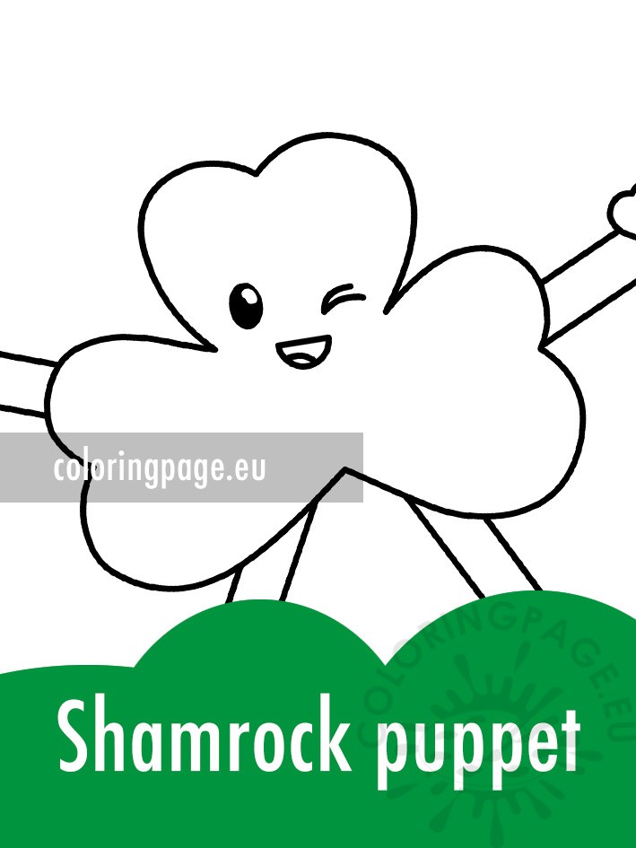 shamrock puppet