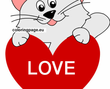 valentine cat