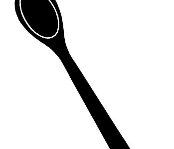 wooden spoon silhouette
