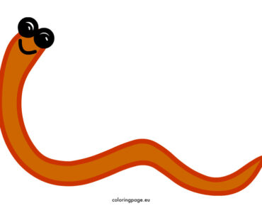 cartoon worm