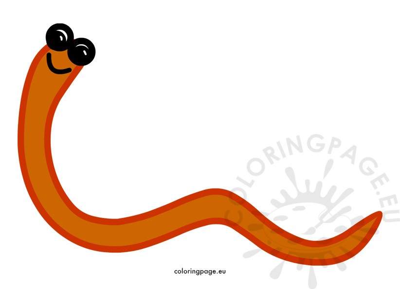 cartoon worm
