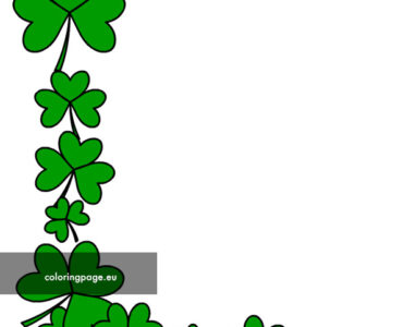 green border clovers