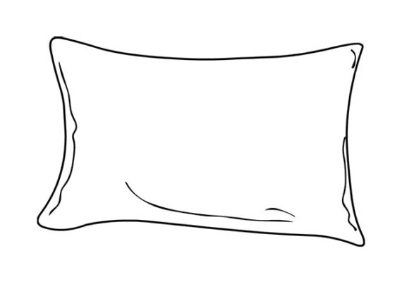 Pillow | Coloring Page