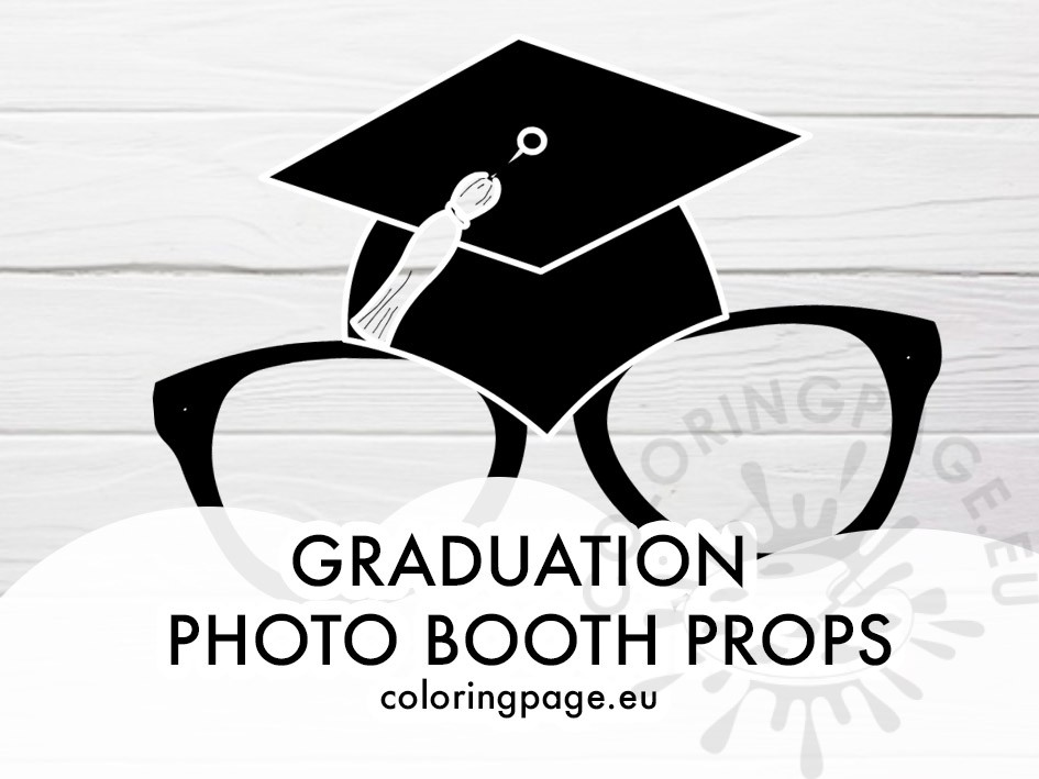 graduation photo booth props