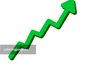 green growth arrow