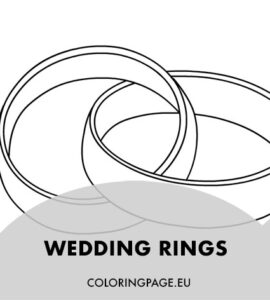intertwined wedding rings