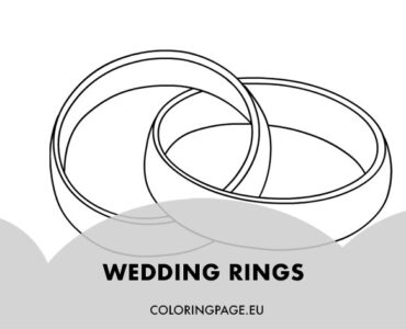 intertwined wedding rings