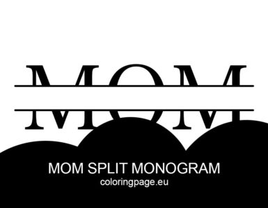 mom monogram