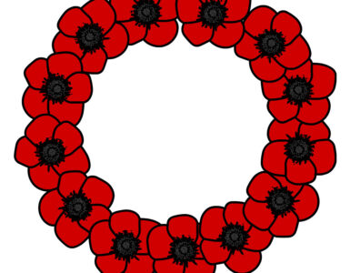 poppy wreath