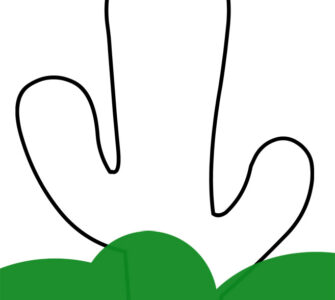 cactus pinata template 1