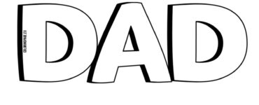 dad lettering