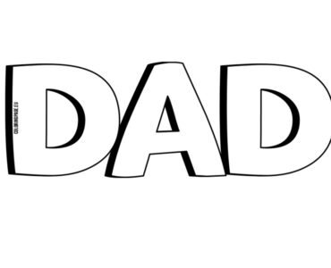 dad lettering