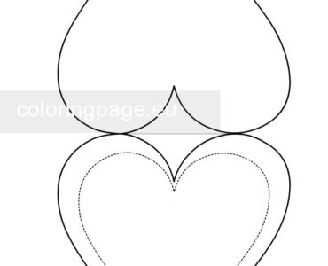 paper heart card