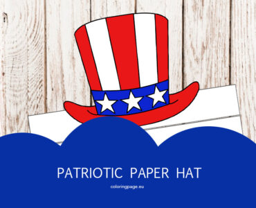 patriotic paper hat