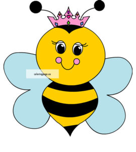 queen bee cartoon