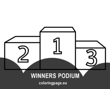 winners podium