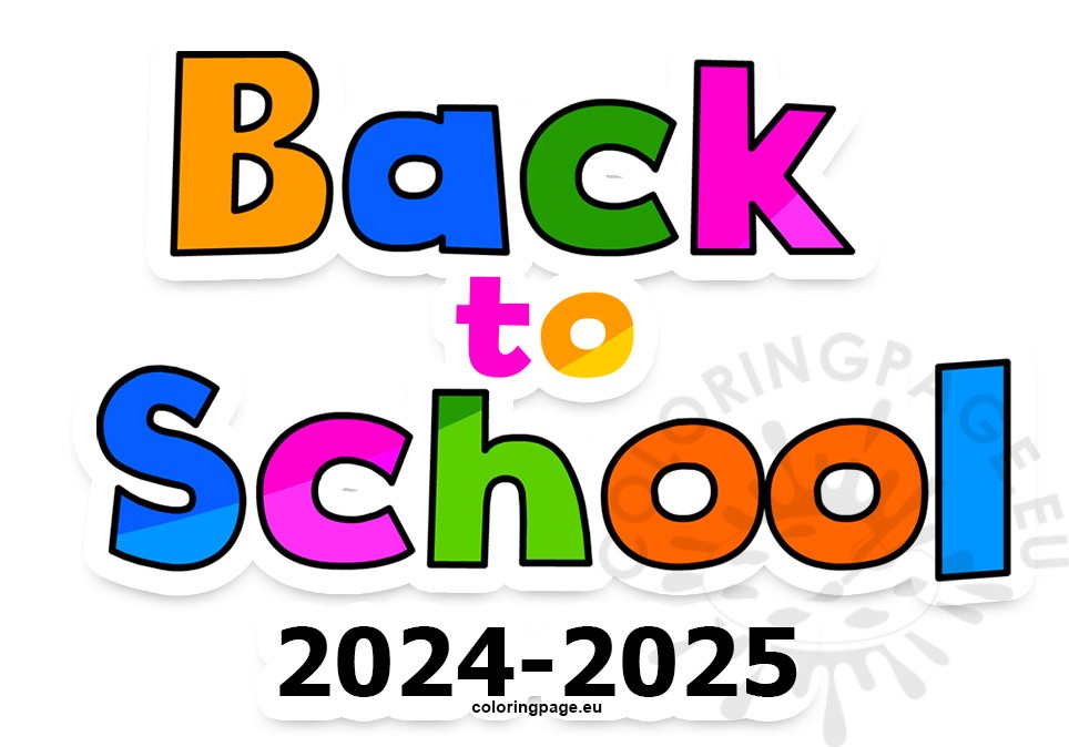 back to school 24 25