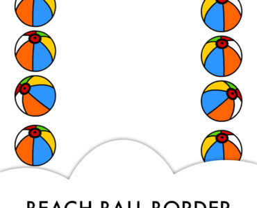 beach ball border