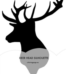 deer head silhouette