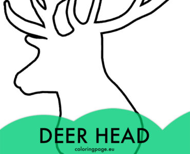 deer head template