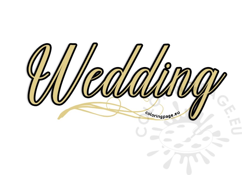 gold wedding