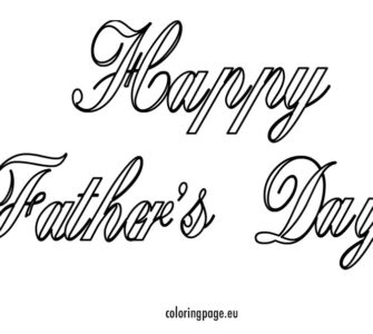 happ fathers day calligraphy