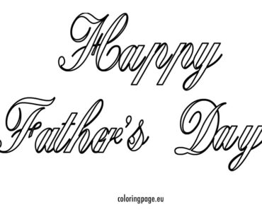happ fathers day calligraphy