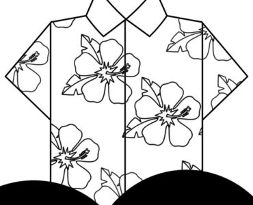 hawaiian shirt template