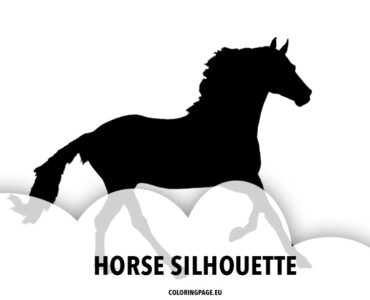 horse silhouette