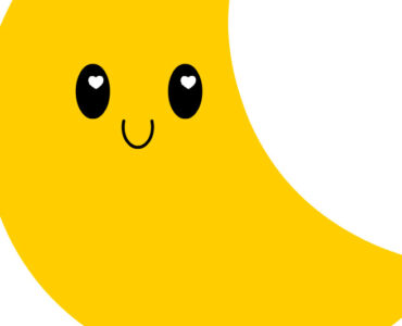 kawaii moon image