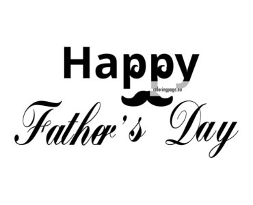 lettering happy fathers day