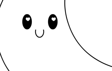 moon cartoon character