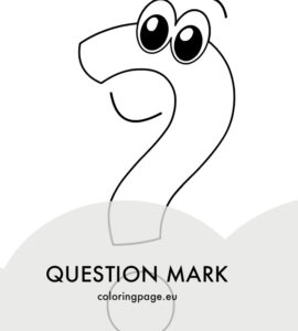 cartoon question mark