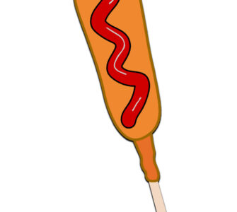 corn dog ketchup