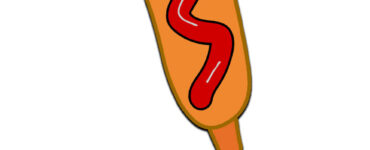 corn dog ketchup