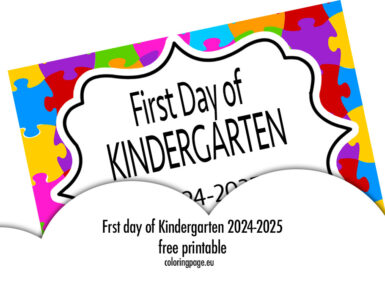 first day kindergarten 2024 2025