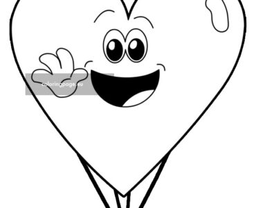 hot air balloon heart