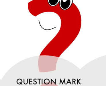 red question mark