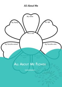 All About Me Flower