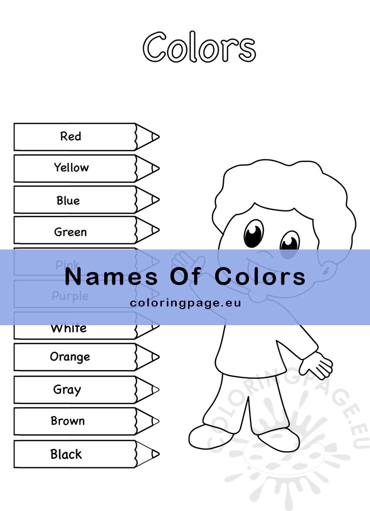 colours in english