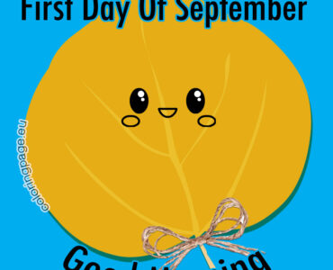 happy first day of september