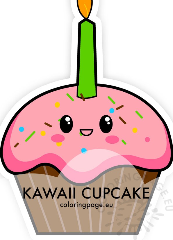 kawaii cupcake