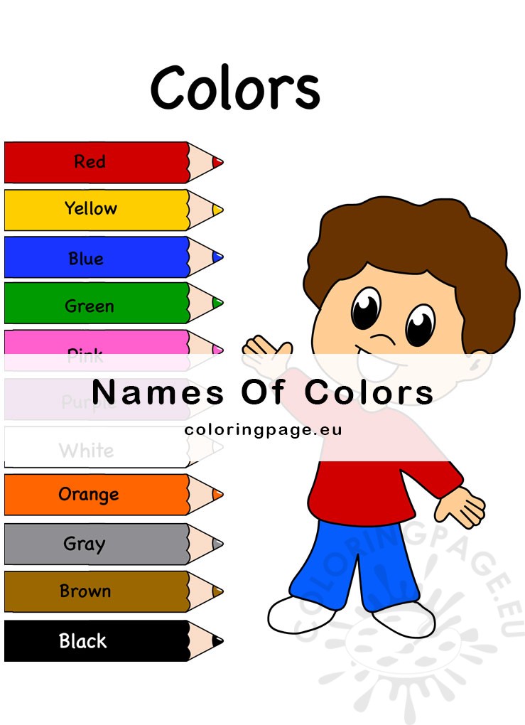 names of colors