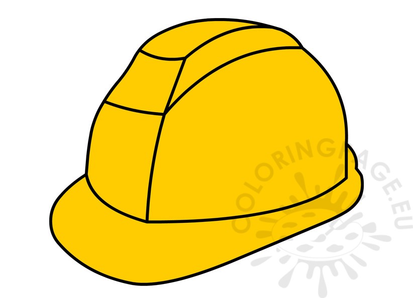 yellow hard hat