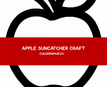 apple suncatcher craft