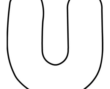 bubble letter u