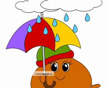 chestnut with umbrella