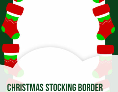 christmas stocking border