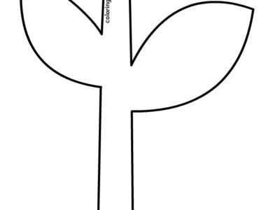 flower stem template