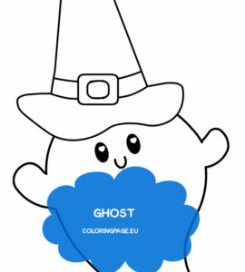 ghost witch hat